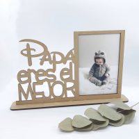 Marco de madera personalizado para bodas